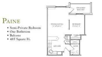 Floorplan of Holy Redeemer Lafayette, Assisted Living, Nursing Home, Independent Living, CCRC, Philadelphia, PA 10