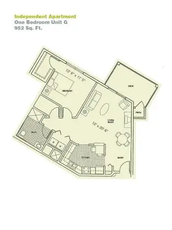 Floorplan of Providence Care Centers, Assisted Living, Nursing Home, Independent Living, CCRC, Sandusky, OH 18