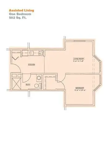 Floorplan of Providence Care Centers, Assisted Living, Nursing Home, Independent Living, CCRC, Sandusky, OH 19