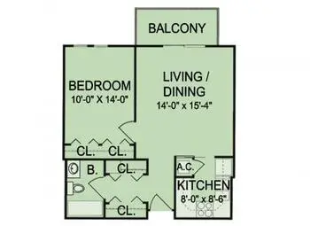 Floorplan of Homewood at Plum Creek, Assisted Living, Nursing Home, Independent Living, CCRC, Hanover, PA 7