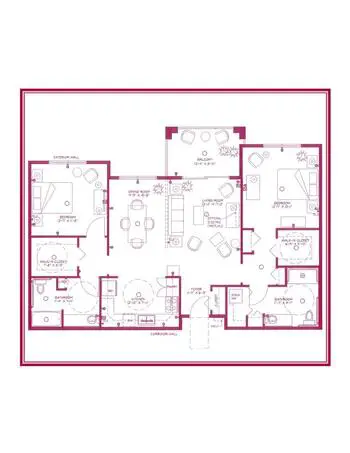 Floorplan of Homewood at Plum Creek, Assisted Living, Nursing Home, Independent Living, CCRC, Hanover, PA 18