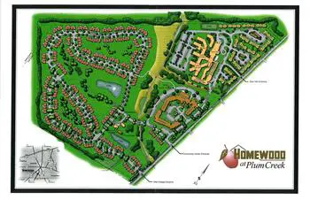 Campus Map of Homewood at Plum Creek, Assisted Living, Nursing Home, Independent Living, CCRC, Hanover, PA 2