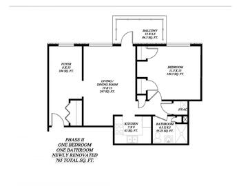 Floorplan of Homewood at Martinsburg, Assisted Living, Nursing Home, Independent Living, CCRC, Martinsburg, PA 2