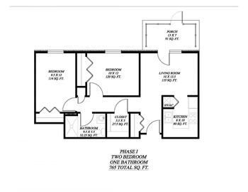Floorplan of Homewood at Martinsburg, Assisted Living, Nursing Home, Independent Living, CCRC, Martinsburg, PA 8