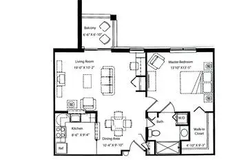 Floorplan of Homewood at Frederick, Assisted Living, Nursing Home, Independent Living, CCRC, Frederick, MD 7