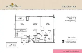 Floorplan of Brazos Towers at Bayou Manor, Assisted Living, Nursing Home, Independent Living, CCRC, Houston, TX 6