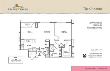 Floorplan of Brazos Towers at Bayou Manor, Assisted Living, Nursing Home, Independent Living, CCRC, Houston, TX 7