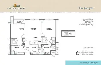 Floorplan of Brazos Towers at Bayou Manor, Assisted Living, Nursing Home, Independent Living, CCRC, Houston, TX 15