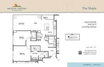 Floorplan of Brazos Towers at Bayou Manor, Assisted Living, Nursing Home, Independent Living, CCRC, Houston, TX 19