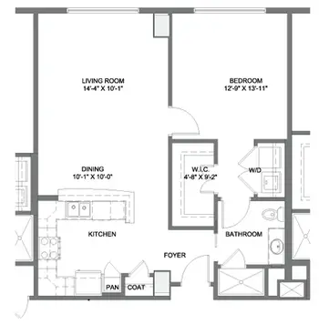 Floorplan of Brazos Towers at Bayou Manor, Assisted Living, Nursing Home, Independent Living, CCRC, Houston, TX 18