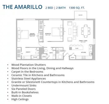 Floorplan of The Hallmark, Assisted Living, Nursing Home, Independent Living, CCRC, Houston, TX 2