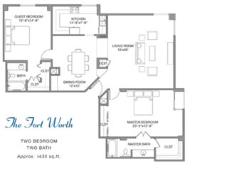 Floorplan of The Hallmark, Assisted Living, Nursing Home, Independent Living, CCRC, Houston, TX 7