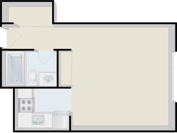 Floorplan of Grand Lake Gardens, Assisted Living, Nursing Home, Independent Living, CCRC, Oakland, CA 1