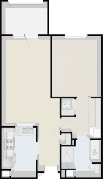 Floorplan of Las Ventanas, Assisted Living, Nursing Home, Independent Living, CCRC, Las Vegas, NV 3
