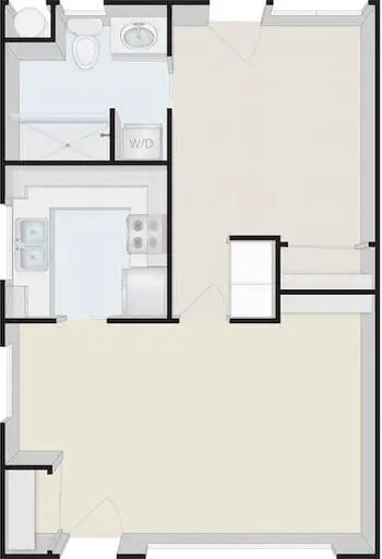 Floorplan of Plymouth Village, Assisted Living, Nursing Home, Independent Living, CCRC, Redlands, CA 1