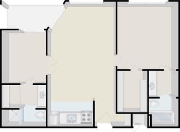 Floorplan of Regents Point, Assisted Living, Nursing Home, Independent Living, CCRC, Irvine, CA 1