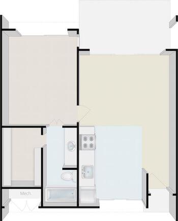 Floorplan of Regents Point, Assisted Living, Nursing Home, Independent Living, CCRC, Irvine, CA 2