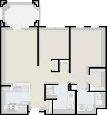 Floorplan of The Terraces of Boise, Assisted Living, Nursing Home, Independent Living, CCRC, Boise, ID 1