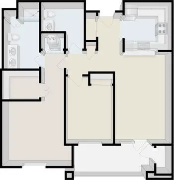 Floorplan of Terraces of Phoenix, Assisted Living, Nursing Home, Independent Living, CCRC, Phoenix, AZ 2