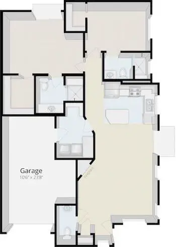 Floorplan of Valle Verde, Assisted Living, Nursing Home, Independent Living, CCRC, Santa Barbara, CA 3