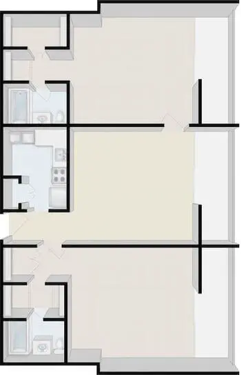 Floorplan of White Sands, Assisted Living, Nursing Home, Independent Living, CCRC, La Jolla, CA 1