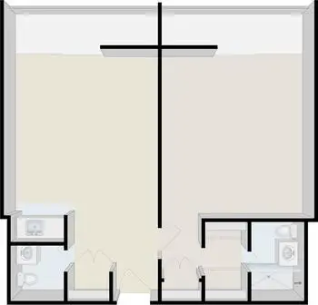 Floorplan of White Sands, Assisted Living, Nursing Home, Independent Living, CCRC, La Jolla, CA 2