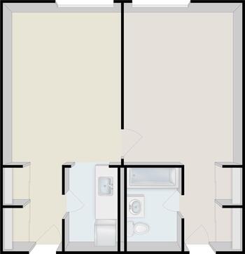 Floorplan of Windsor, Assisted Living, Nursing Home, Independent Living, CCRC, Glendale, CA 1