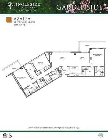 Floorplan of Ingleside at King Farm, Assisted Living, Nursing Home, Independent Living, CCRC, Rockville, MD 8