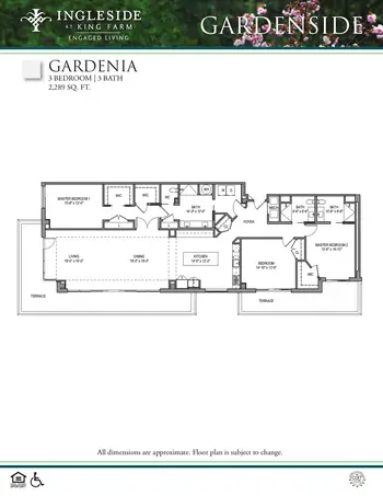 Floorplan of Ingleside at King Farm, Assisted Living, Nursing Home, Independent Living, CCRC, Rockville, MD 17