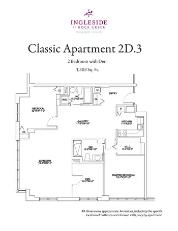 Floorplan of Ingleside at Rock Creek, Assisted Living, Nursing Home, Independent Living, CCRC, Washington, DC 7