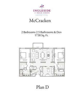 Floorplan of Ingleside at Rock Creek, Assisted Living, Nursing Home, Independent Living, CCRC, Washington, DC 14