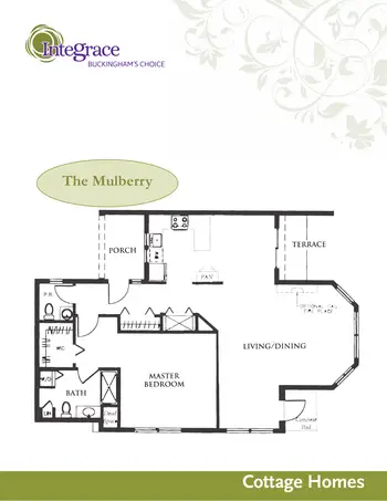 Floorplan of Buckingham’s Choice, Assisted Living, Nursing Home, Independent Living, CCRC, Adamstown, MD 4