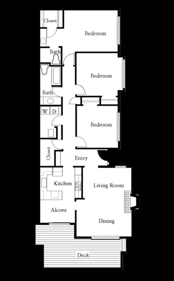 Floorplan of Los Gatos Meadows, Assisted Living, Nursing Home, Independent Living, CCRC, Los Gatos, CA 5