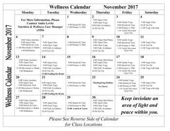 Activity Calendar of San Francisco Towers, Assisted Living, Nursing Home, Independent Living, CCRC, San Francisco, CA 5