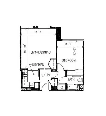 Floorplan of San Francisco Towers, Assisted Living, Nursing Home, Independent Living, CCRC, San Francisco, CA 8