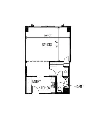 Floorplan of San Francisco Towers, Assisted Living, Nursing Home, Independent Living, CCRC, San Francisco, CA 1