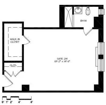 Floorplan of Judson Manor, Assisted Living, Nursing Home, Independent Living, CCRC, Cleveland, OH 3