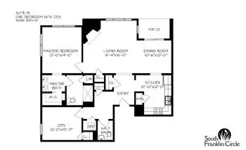 Floorplan of Judson South Franklin Circle, Assisted Living, Nursing Home, Independent Living, CCRC, Chagrin Falls, OH 1