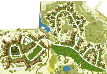 Campus Map of Judson South Franklin Circle, Assisted Living, Nursing Home, Independent Living, CCRC, Chagrin Falls, OH 2