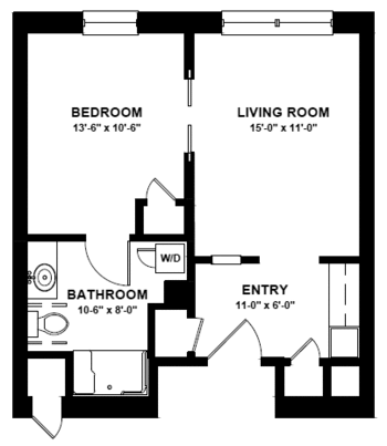 Floorplan of Judson South Franklin Circle, Assisted Living, Nursing Home, Independent Living, CCRC, Chagrin Falls, OH 7