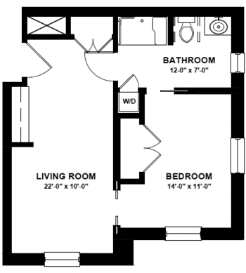 Floorplan of Judson South Franklin Circle, Assisted Living, Nursing Home, Independent Living, CCRC, Chagrin Falls, OH 8