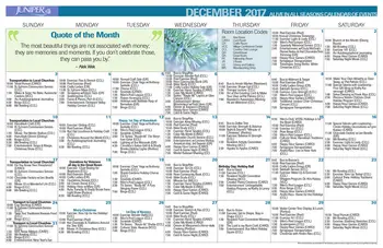 Activity Calendar of Juniper Village, Assisted Living, Nursing Home, Independent Living, CCRC, Bensalem, PA 2