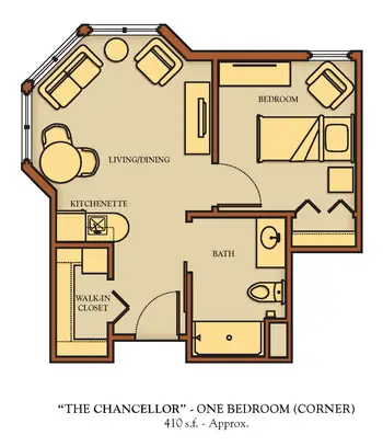 Floorplan of Chandler Hall, Assisted Living, Nursing Home, Independent Living, CCRC, Newtown, PA 5