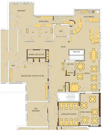 Campus Map of Collington, Assisted Living, Nursing Home, Independent Living, CCRC, Mitchellville, MD 1