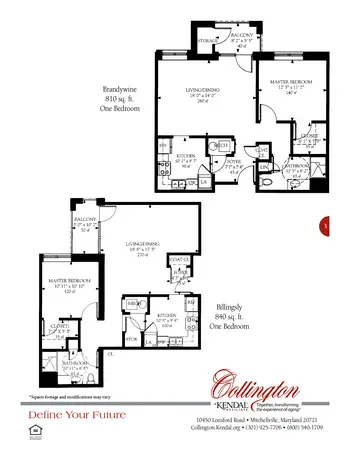 Floorplan of Collington, Assisted Living, Nursing Home, Independent Living, CCRC, Mitchellville, MD 3