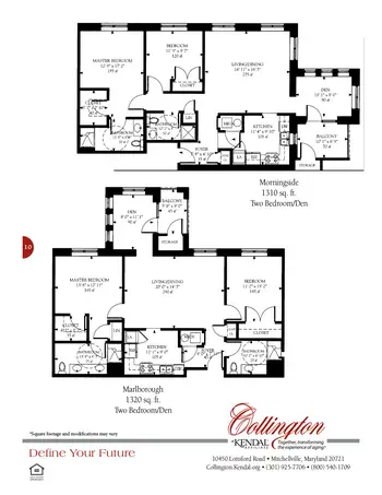 Floorplan of Collington, Assisted Living, Nursing Home, Independent Living, CCRC, Mitchellville, MD 10