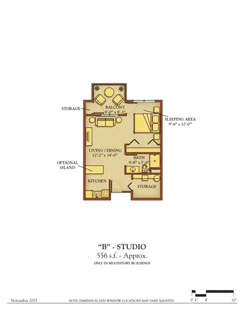 Floorplan of Kendal at Hanover, Assisted Living, Nursing Home, Independent Living, CCRC, Hanover, NH 2