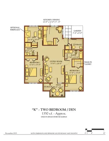 Floorplan of Kendal at Hanover, Assisted Living, Nursing Home, Independent Living, CCRC, Hanover, NH 9