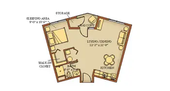 Floorplan of Kendal at Hanover, Assisted Living, Nursing Home, Independent Living, CCRC, Hanover, NH 10