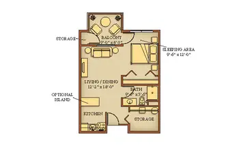 Floorplan of Kendal at Hanover, Assisted Living, Nursing Home, Independent Living, CCRC, Hanover, NH 11